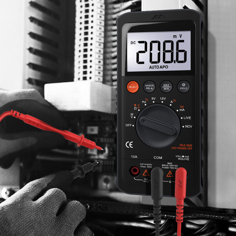 High Precision Digital Multimeter with Protective Case