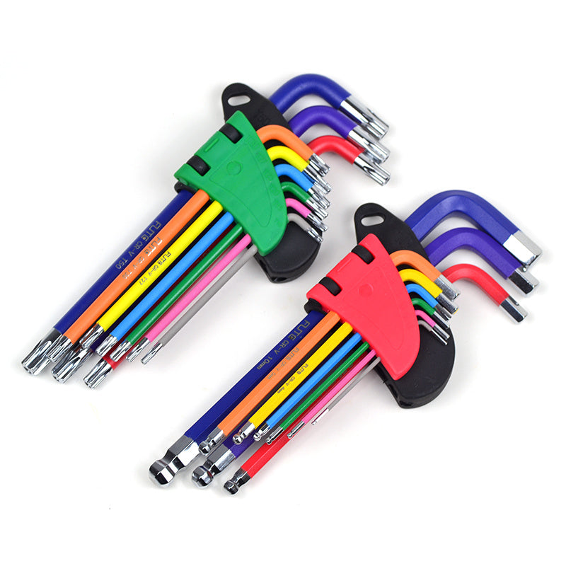 Compact Torx & Hex Set – Colorful, Handy, Reliable