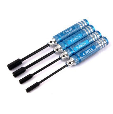 4pcs Hex Nut Driver Wrench Set