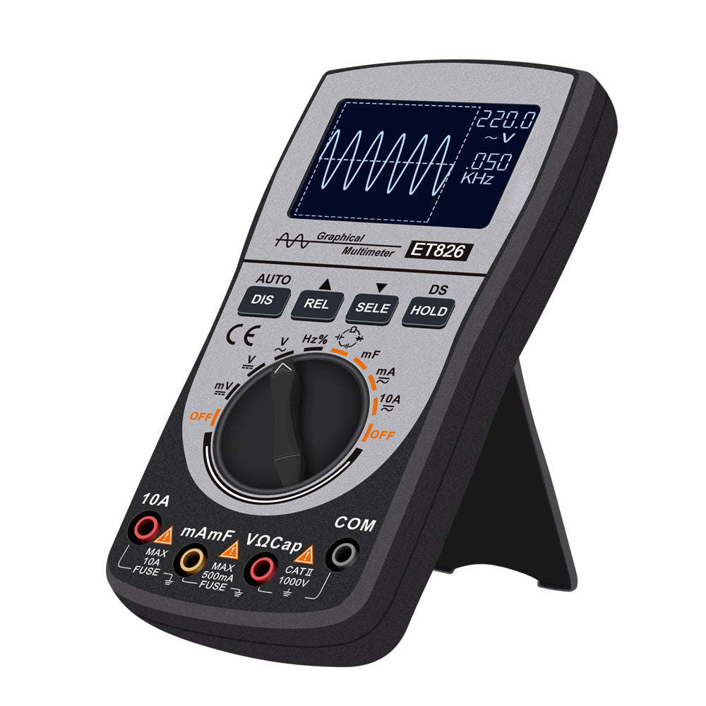 Oscilloscope Multimeter 2-in-1 ET826 20kHz Bandwidth