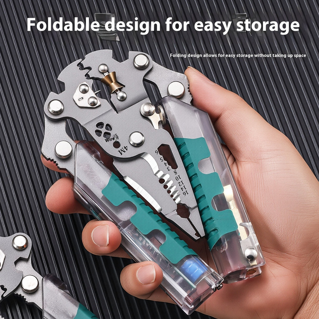 Multi-Function Electrician Pliers – Test, Cut, Strip & Crimp