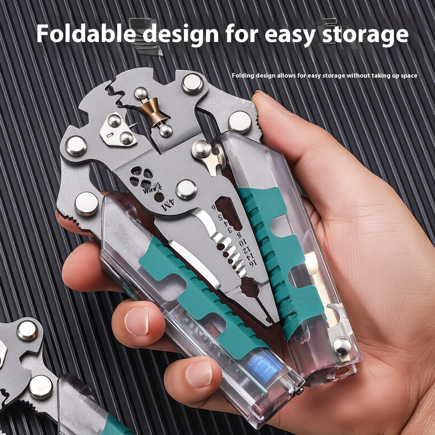 Multi-Function Electrician Pliers – Test, Cut, Strip & Crimp