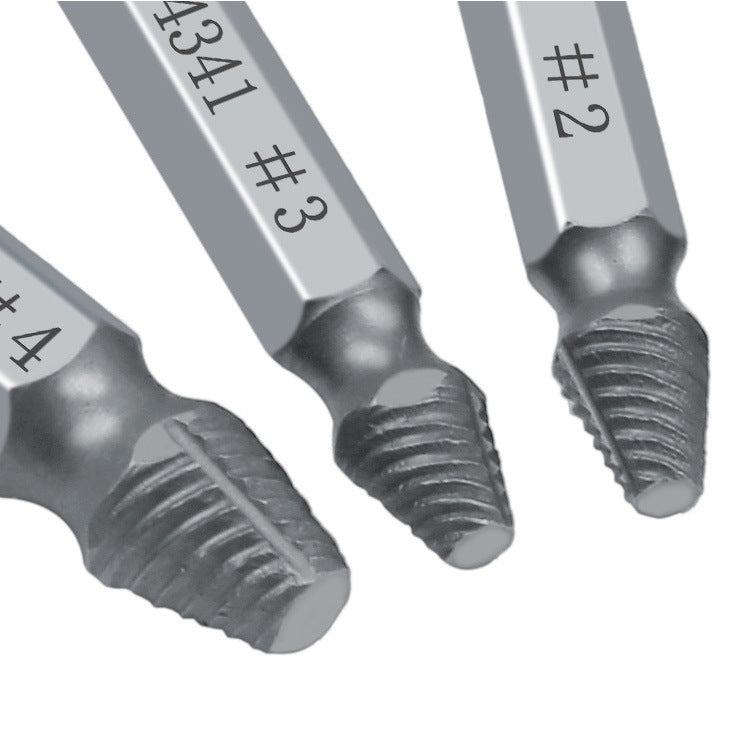 Damaged Screw Remover Drill Bits (6pcs)