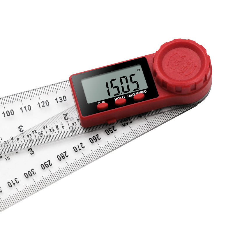 0-200mm 0-300mm Digital Meter Angle Inclinometer Angle Digital Ruler Electron Goniometer Protractor Angle finder Measuring Tool