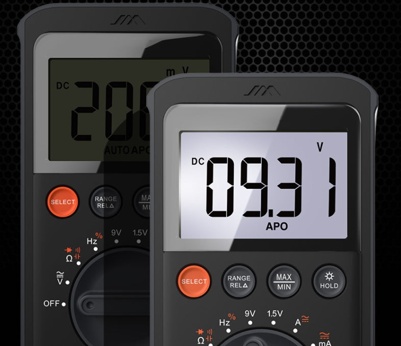 High Precision Digital Multimeter with Protective Case