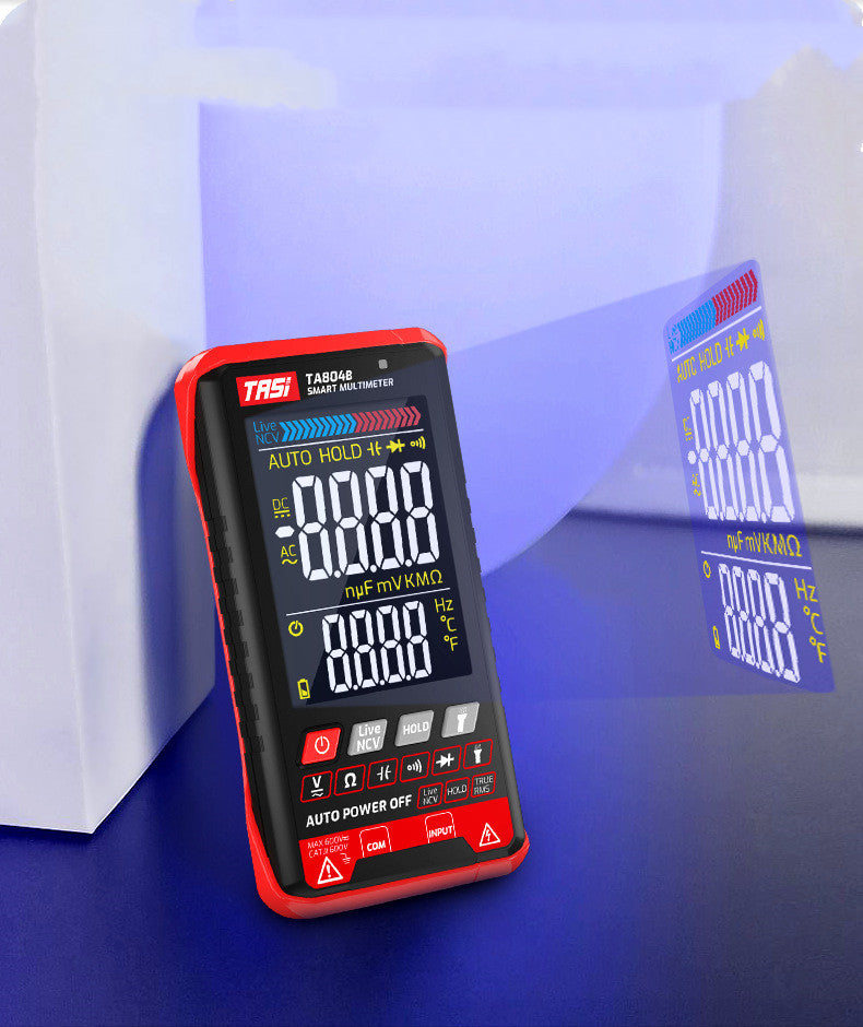 Handheld Digital Automatic Intelligent Multimeter TA804B