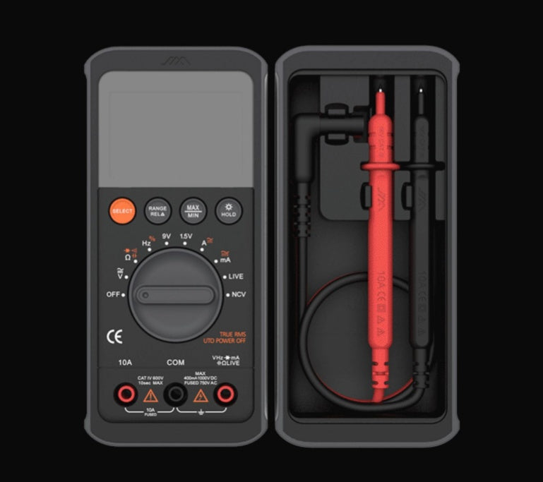 High Precision Digital Multimeter with Protective Case