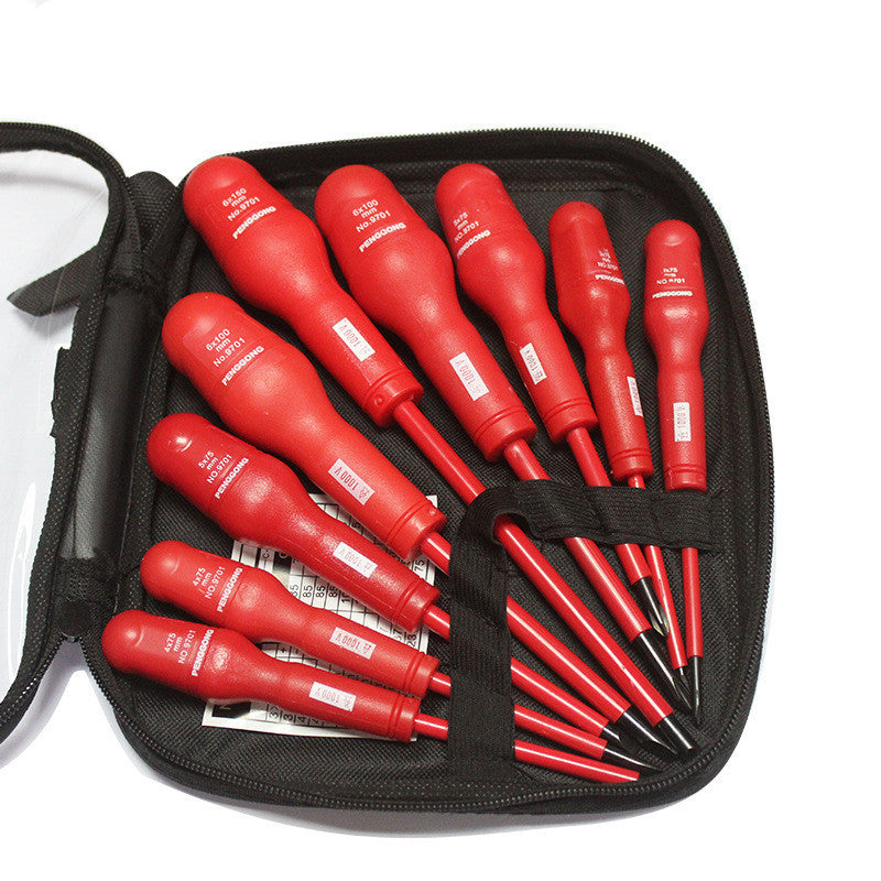 Insulated Precision Screwdriver Set – 9 Pieces, 1000V