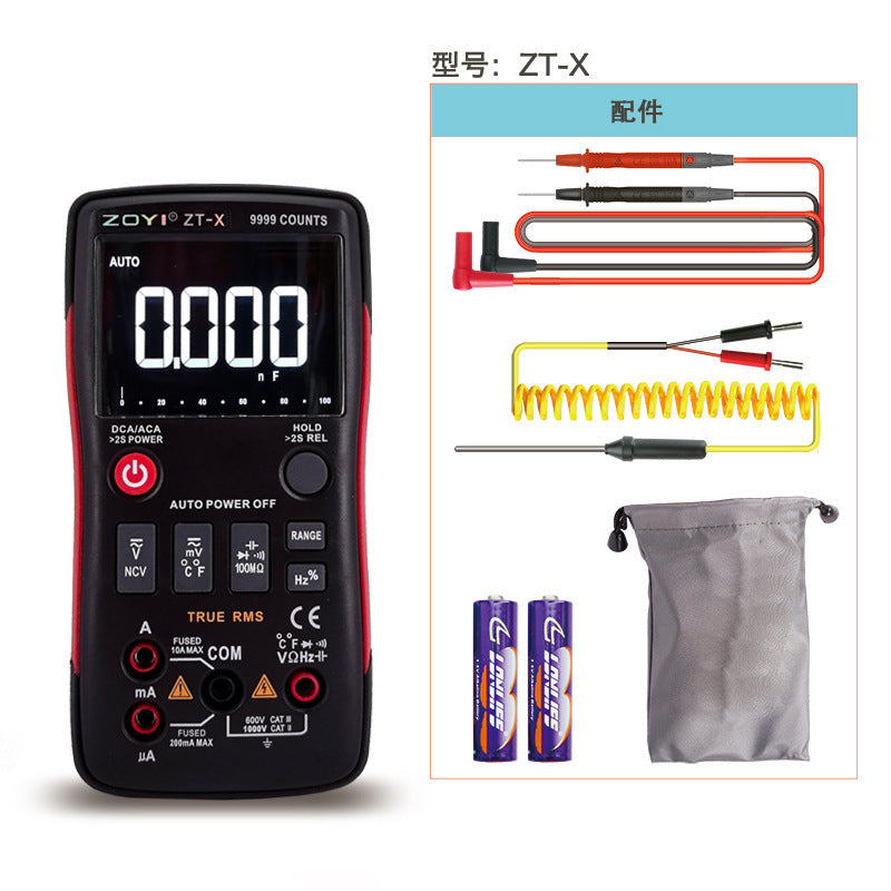 High Precision Automatic Multimeter Multi Function Temperature Measurement