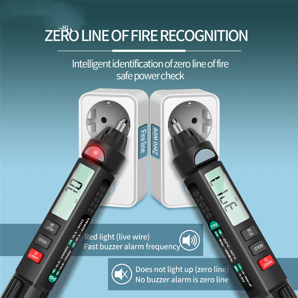 Pen Type Intelligent Digital Multimeter Multi Function Test Pen A3008